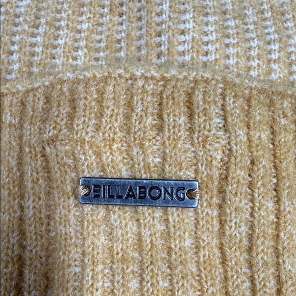 Billabong Mustard Ribbed Crop Top - Picture 5 of 6